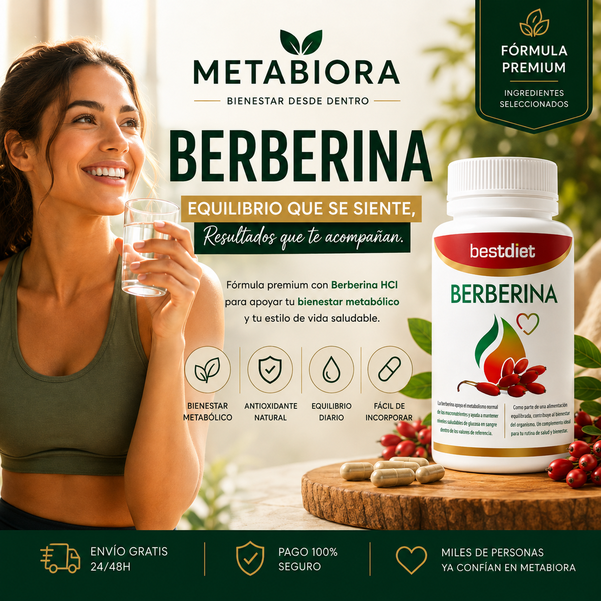 ✨BERBERINA El pequeño hábito que marca la diferencia.