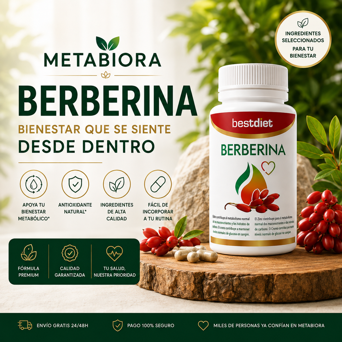 ✨BERBERINA El pequeño hábito que marca la diferencia.